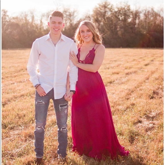 Free People Red Maxi Dress *Only worn once* - Picture 2 of 2